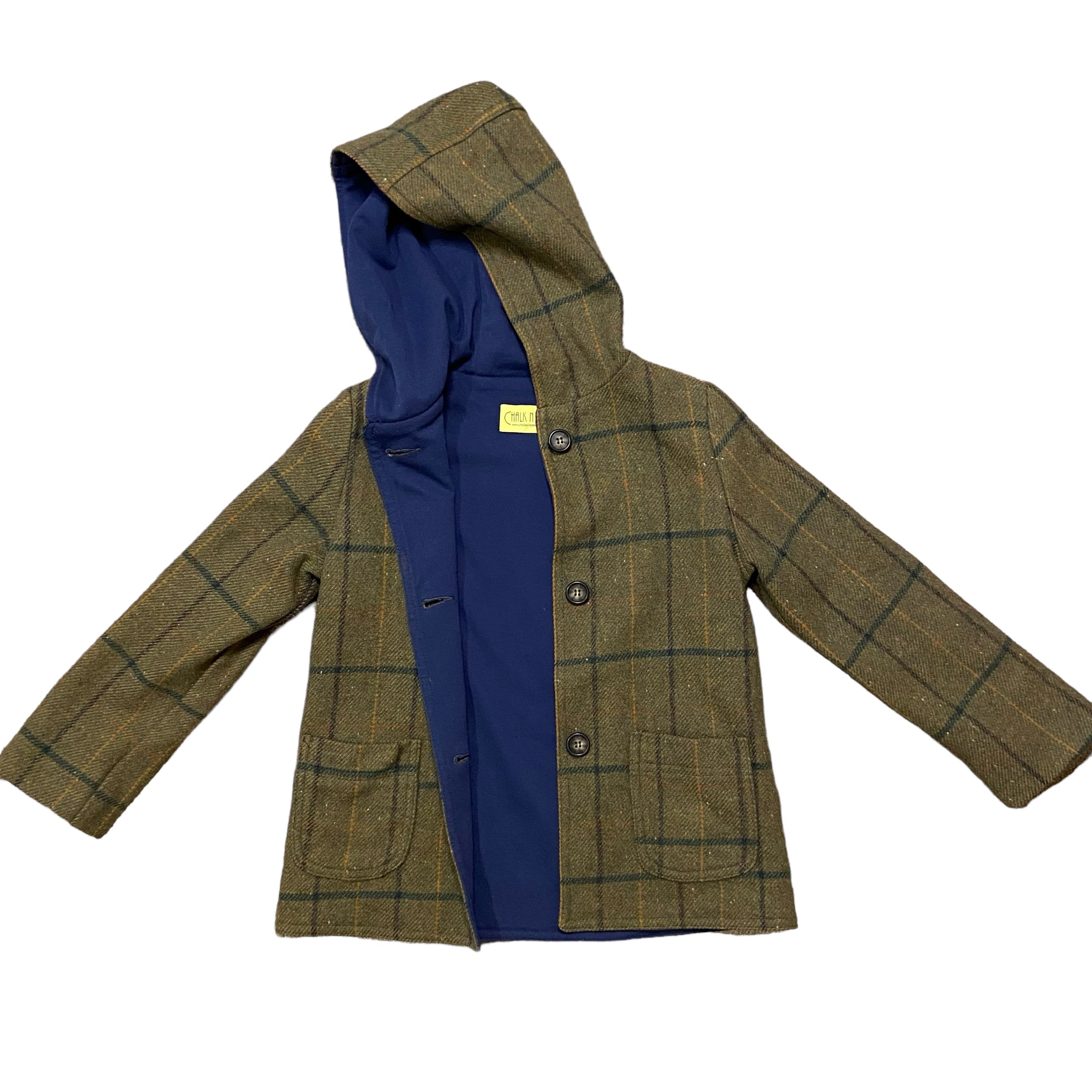 Chalk N Cheese Wool Jacket, Size 4