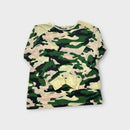 Zuttion Kids Camo Print Long Sleeve Top, Size 11-12