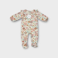 Fox & Finch Floral Onesie, Size 00