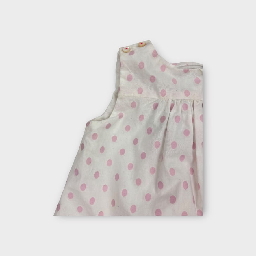 Jacadi Pink Polka Dot Dress, Size 000