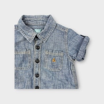 Baby Gap Denim Romper, Size 2