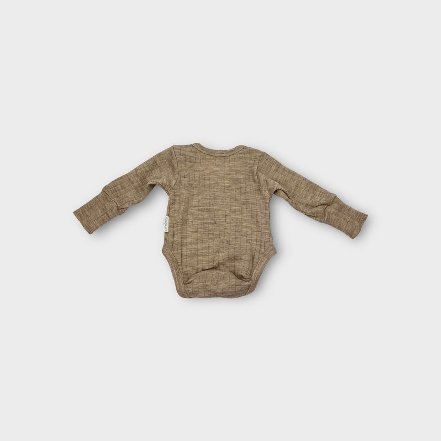 Purebaby Wool Bodysuit and Legging Set, Size 000