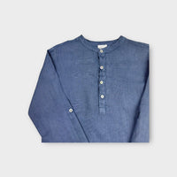 Buho Linen Top, Size 7-8