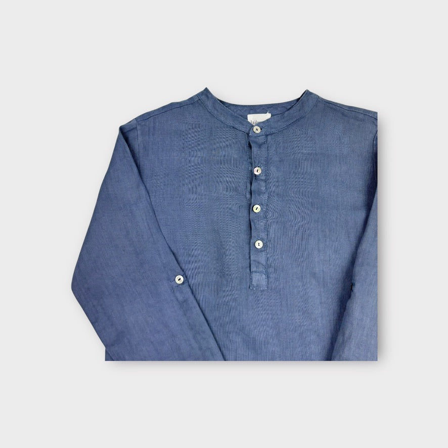 Buho Linen Top, Size 7-8