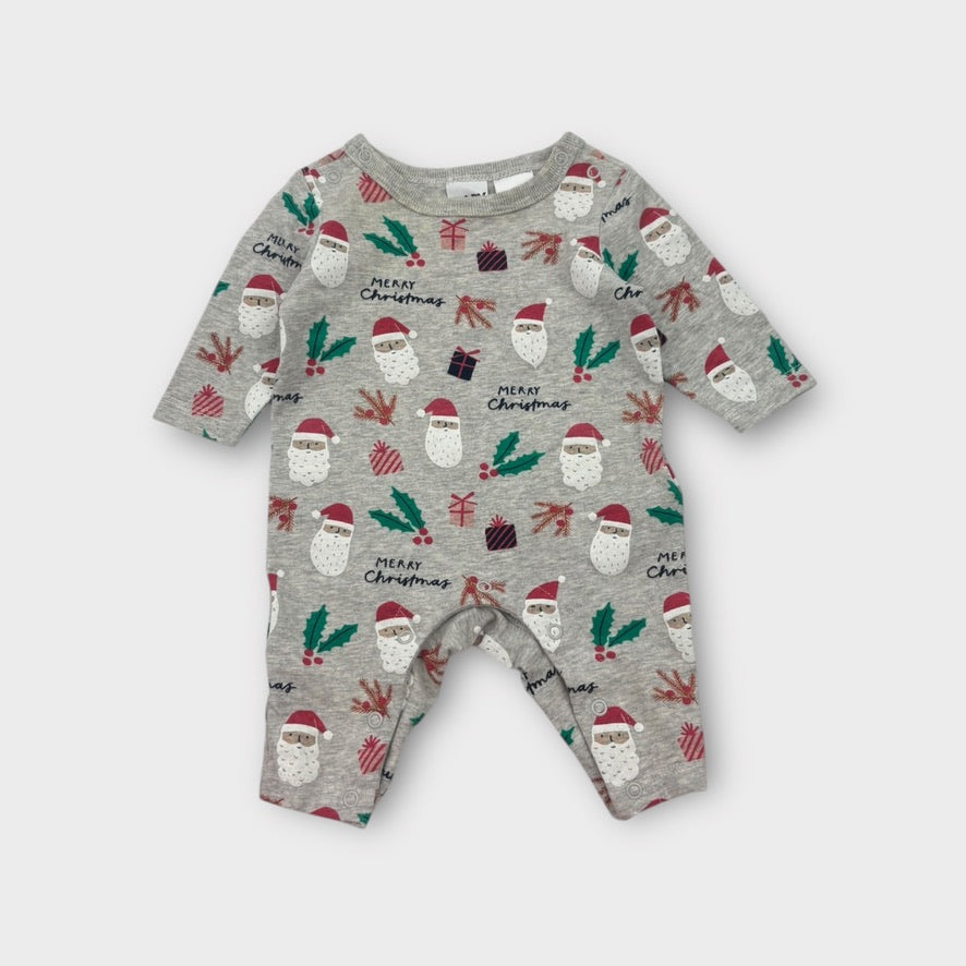 Cotton on Baby Santa Onesie, Size NB