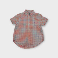 Ralph Lauren Short Sleeve Check Shirt, Size 3