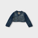 RL Cropped Denim Blazer, Size 4