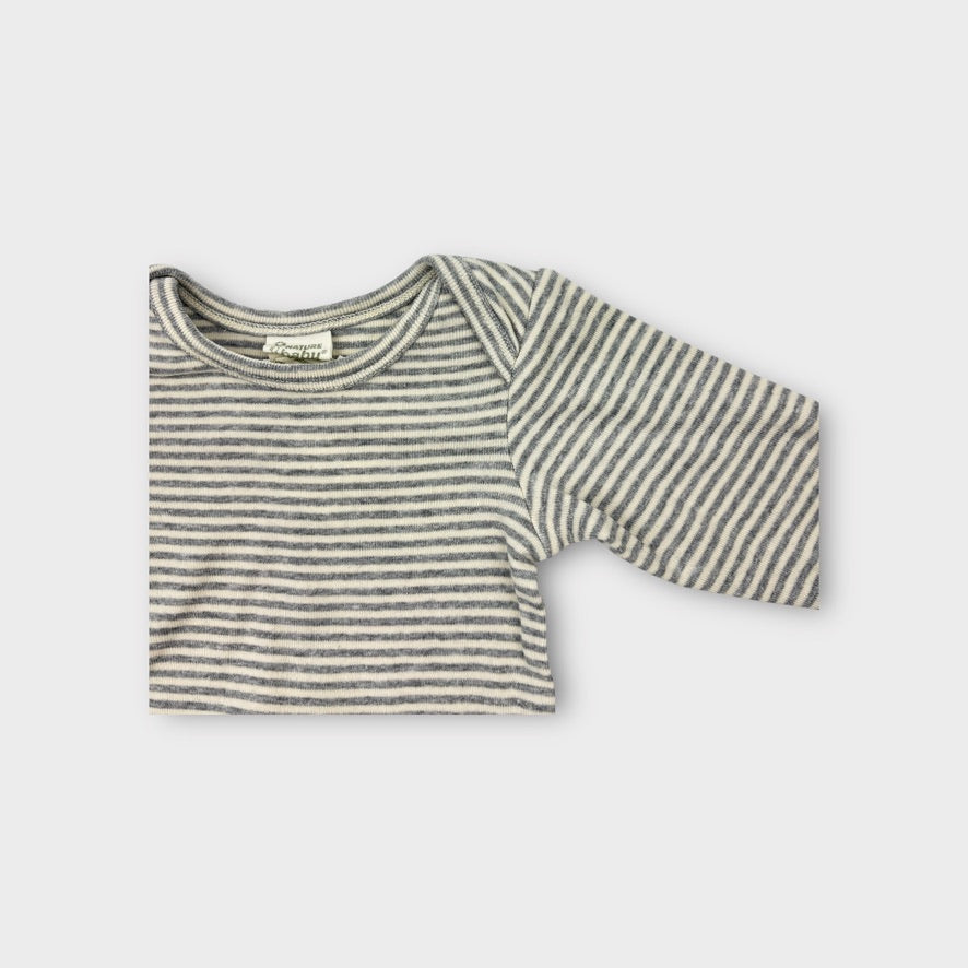 Nature Baby Stripe Bodysuit, Size 000