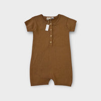 Miann & Co Knit Romper, Size 3