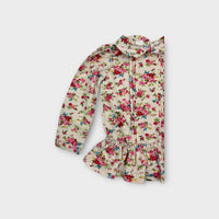 Willow & Jag Floral Blouse, Size 2