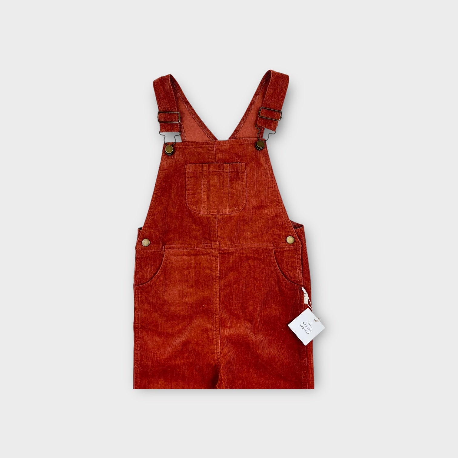 Olive and the Captain Corduroy Overalls, Size 6