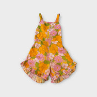 Peggy Floral Romper, Size 2