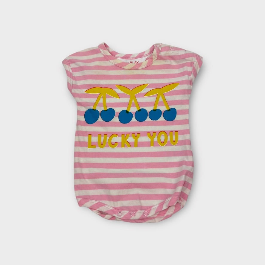 Gorman Playground Cherry Bodysuit, Size 000