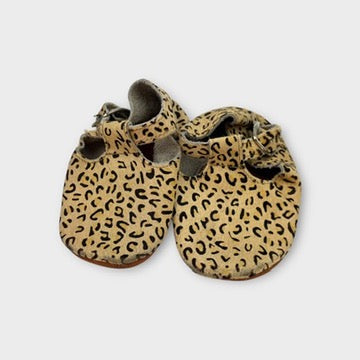 Rupert & Milla Leopard Mary Janes, Size 20.5