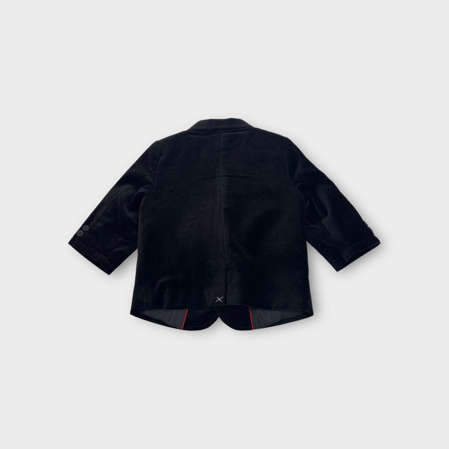 The Children's Place Black Velvet Blazer, Size 0