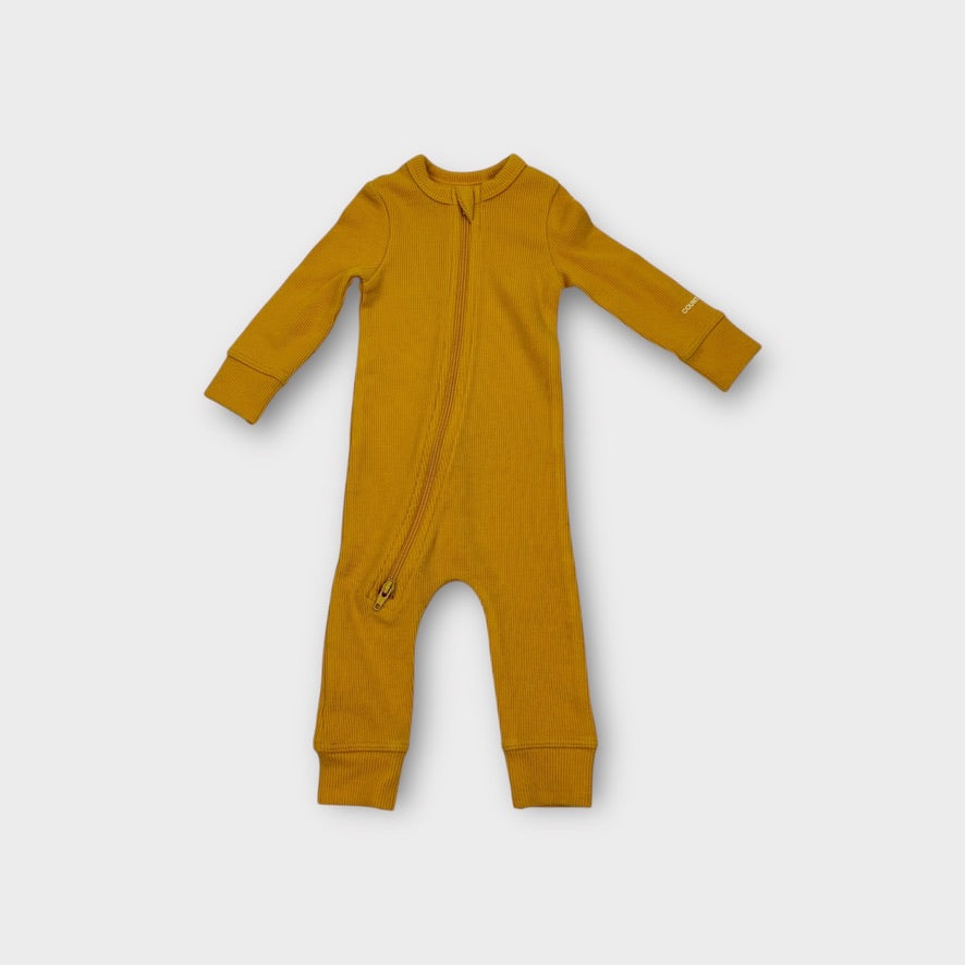 Country Road Ribbed Onesie, Size NB