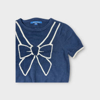 Nicholas & Bears Bow Knit Top, Size 1