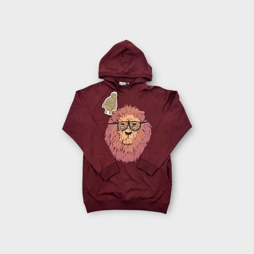 Minti Melbourne Lion Pocket Hoodie, Size 14