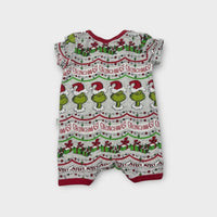 Peter Alexander Grinchmas Onesie, Size NB
