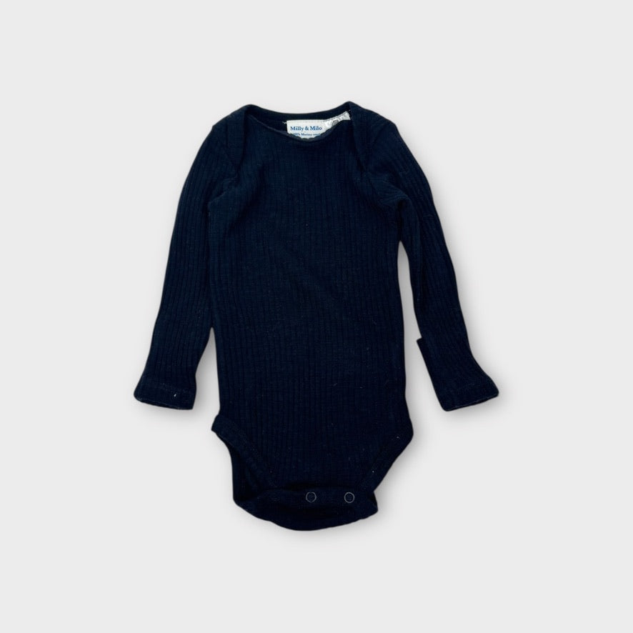 Milly and Milo Merino Bodysuit, Size 000