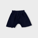 Navy Ribbed Singlet and Shorts Set, Size 4