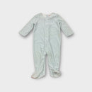 Ralph Lauren Blue Stripe Onesie, Size 00