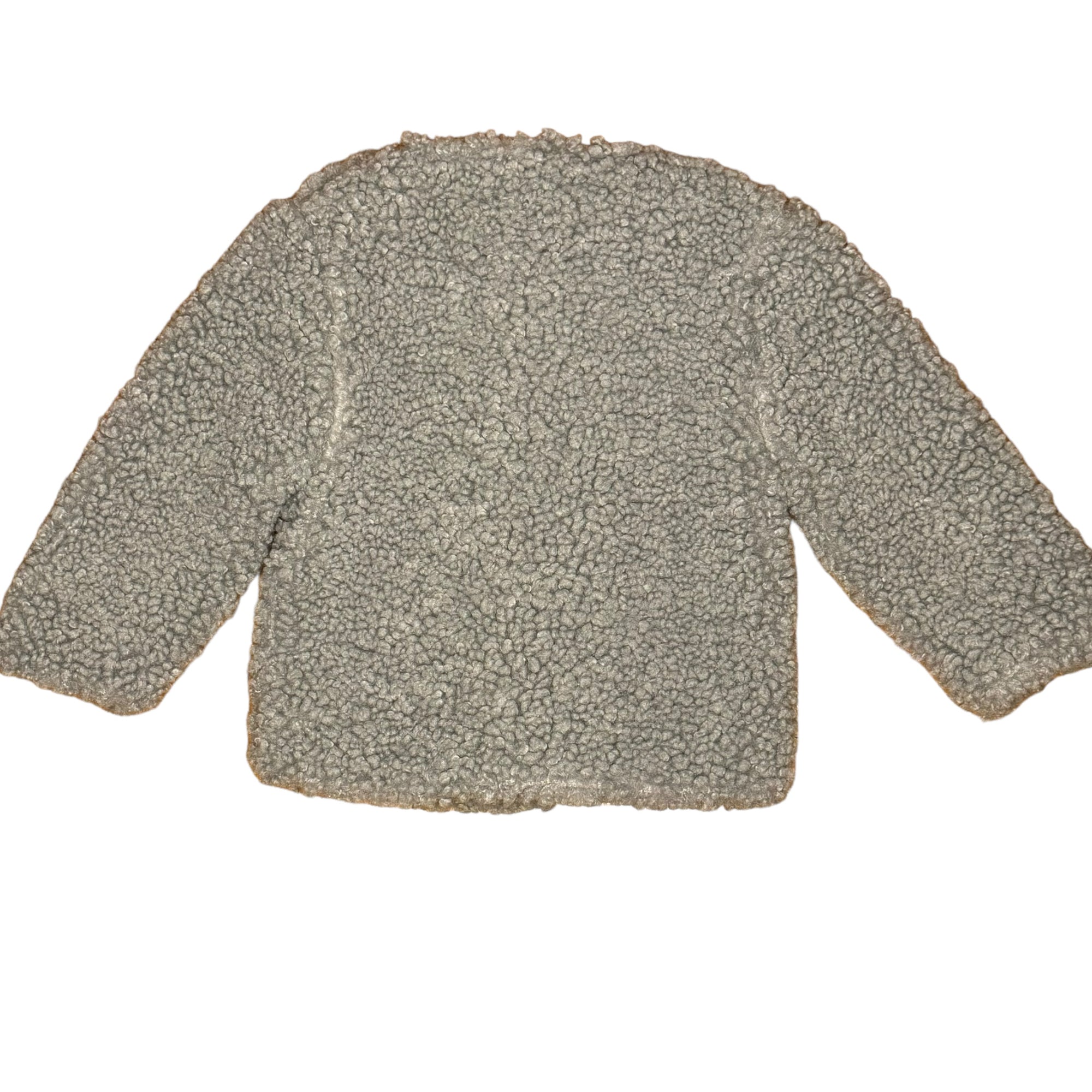 Seed Heritage Grey Teddy Jacket, Size 00