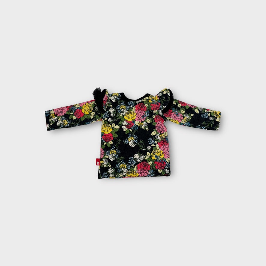 Rock Your Baby Floral Long Sleeve Top, Size 000