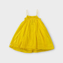 Fred Bare Yellow Embroidered Dress, Size 2