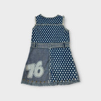 Vintage Denim Fray Dress, Size 5 – To The Moon Kids