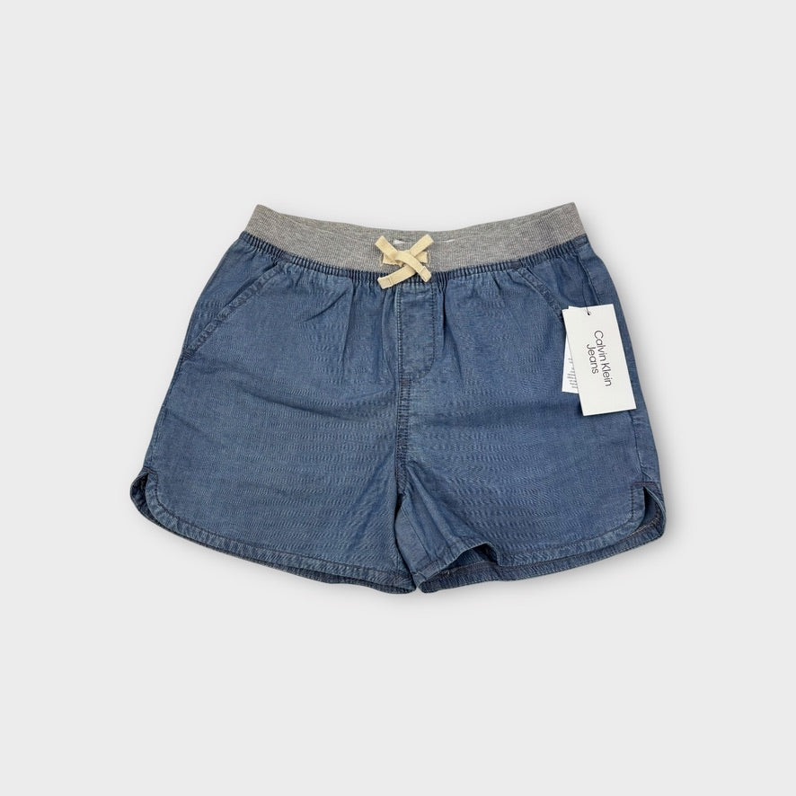 Calvin Klein Chambray Shorts, Size 12-14