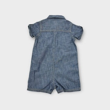 Baby Gap Denim Romper, Size 2