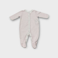 Ralph Lauren Floral Trim Onesie, Size 0000