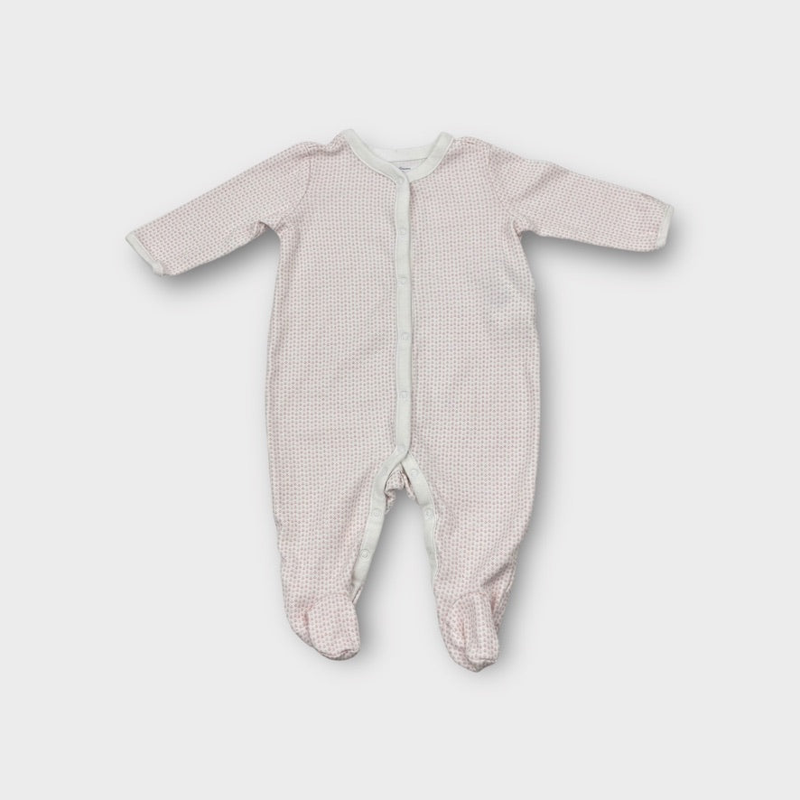 Ralph Lauren Floral Trim Onesie, Size 0000