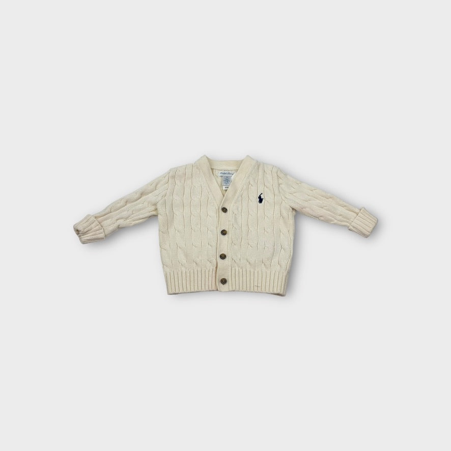 Ralph Lauren Cable Knit Cardigan, Size 0