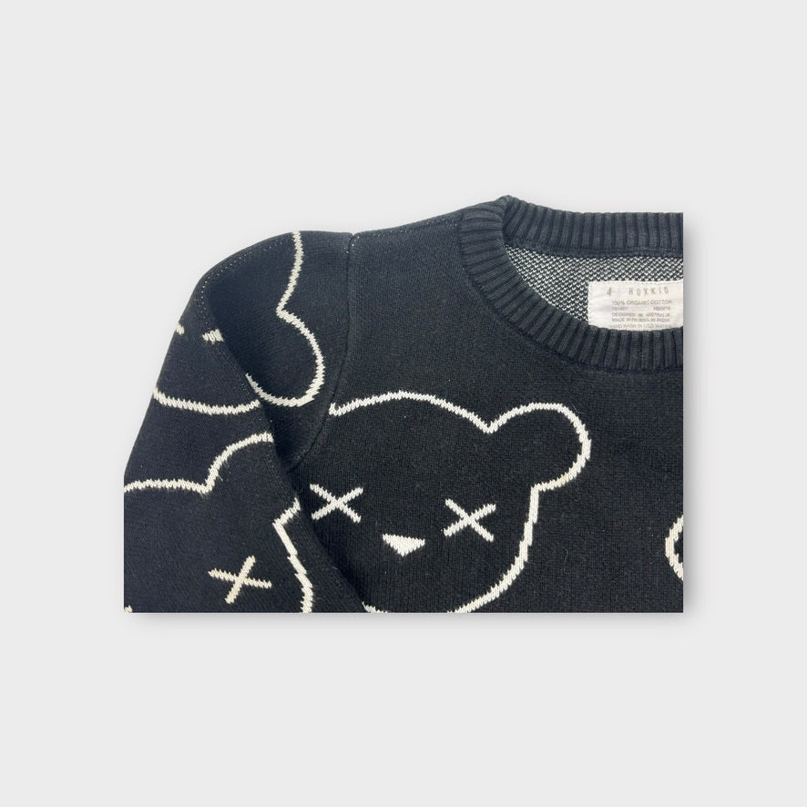 Hux Kid Teddy Knit Jumper, Size 4