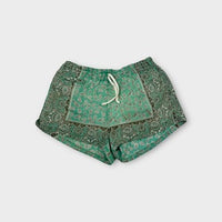 Paisley Green Shorts, Size 3