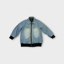 Rock Your Kid Denim Bomber Jacket, Size 2