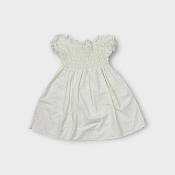 Gaia Shirred Dress, Size 4