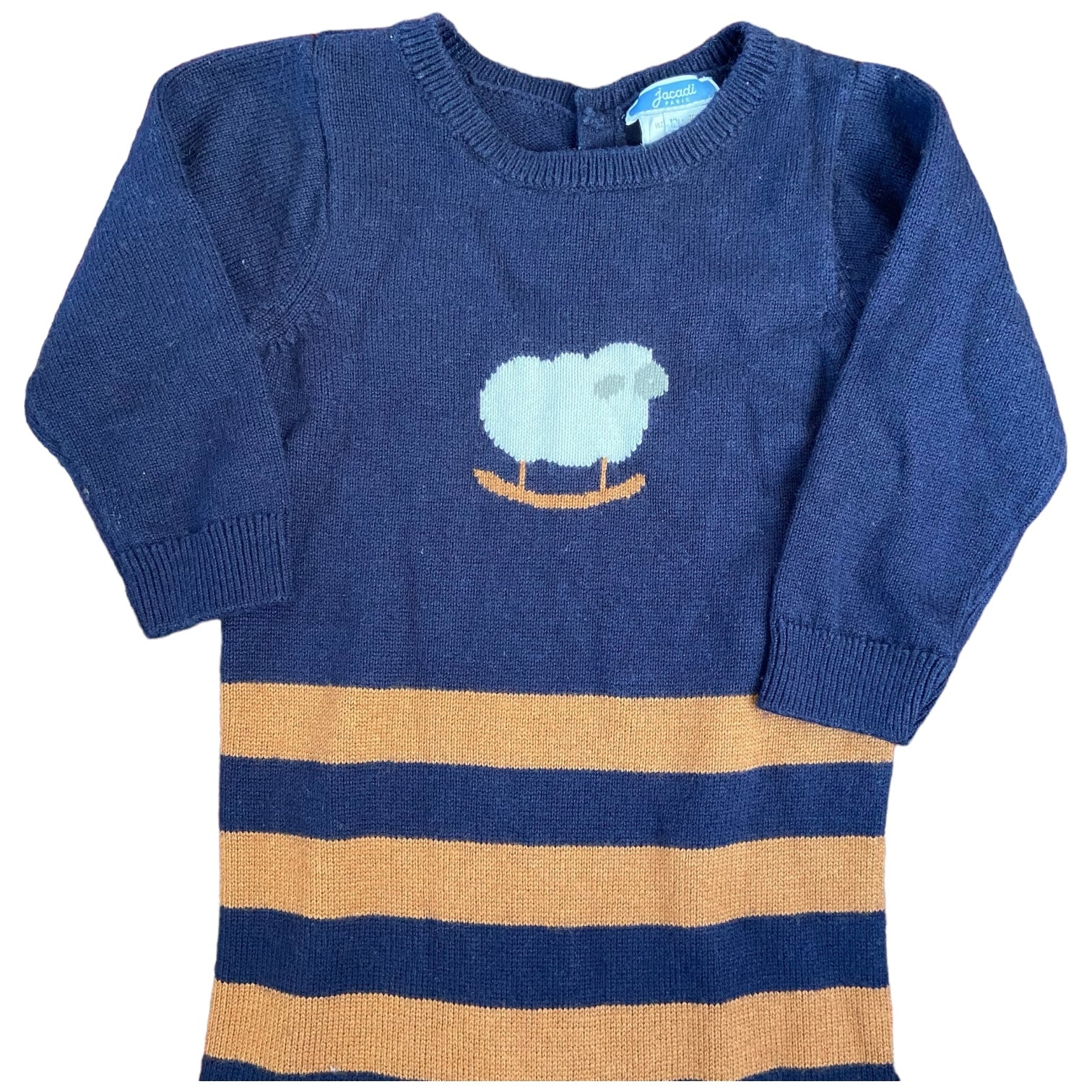 Jacadi Cashmere Onesie, Size 0