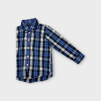 Gant Plaid Long Sleeve Shirt, Size 2