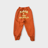 The Animals Observatory Babar Track Pants, Size 2