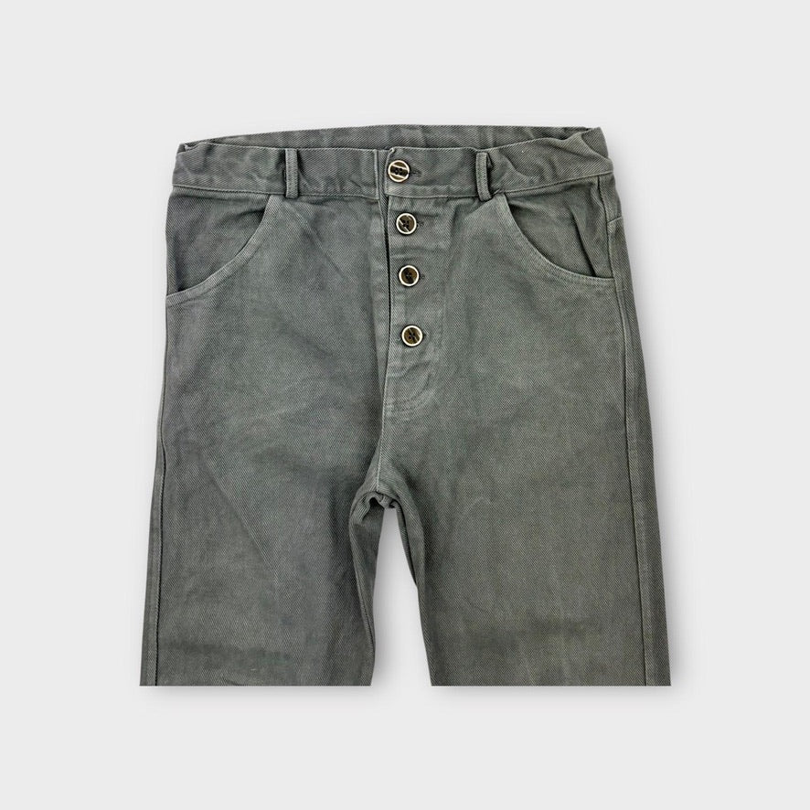 Buho Grey Wash Denim Jeans, Size 10