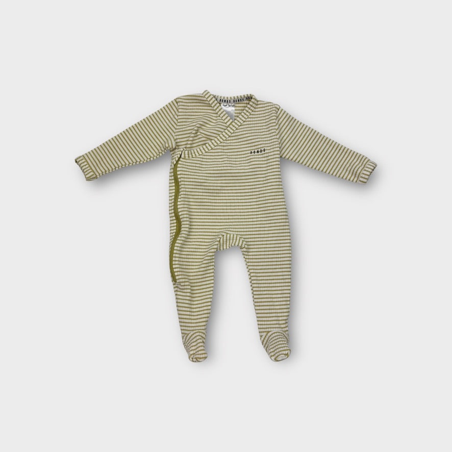 Bonds Stripe Wrap Onesie, Size NB