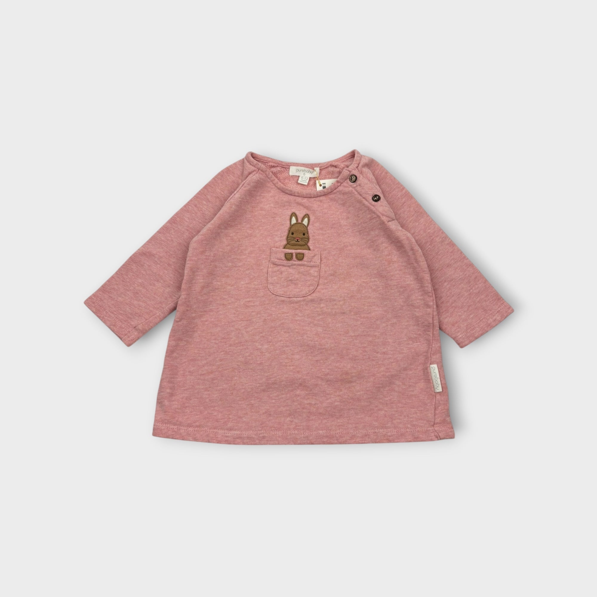 Purebaby Rabbit Jumper, Size 0