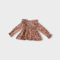 Walnut Melbourne Paisley Dress, Size 2