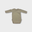 Quincy Mae Long Sleeve Stripe Bodysuit, Size 0000