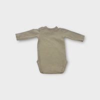 Quincy Mae Long Sleeve Stripe Bodysuit, Size 0000