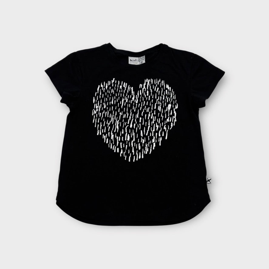 Minti Melbourne Love Heart Tee, Size 10