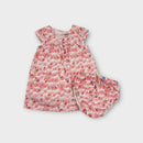 Young Hearts Pink Floral Dress, Size 1